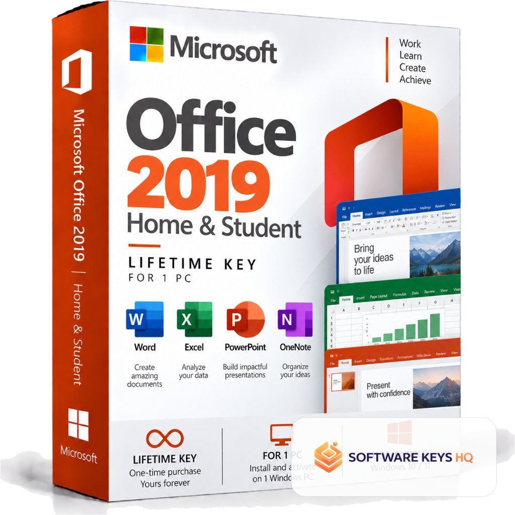 Office 2019 Home & Student Licentie Key - Levenslang, Ophalen of Verzenden, Outlook