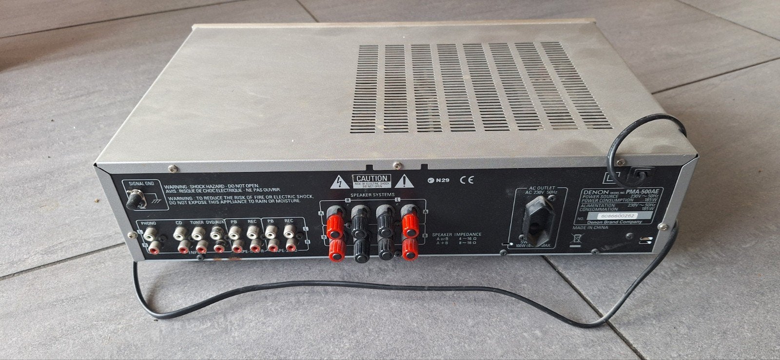 Denon PMA-500AE Versterker, Audio, Tv en Foto, Ophalen, Denon, Zo goed als nieuw, 120 watt of meer