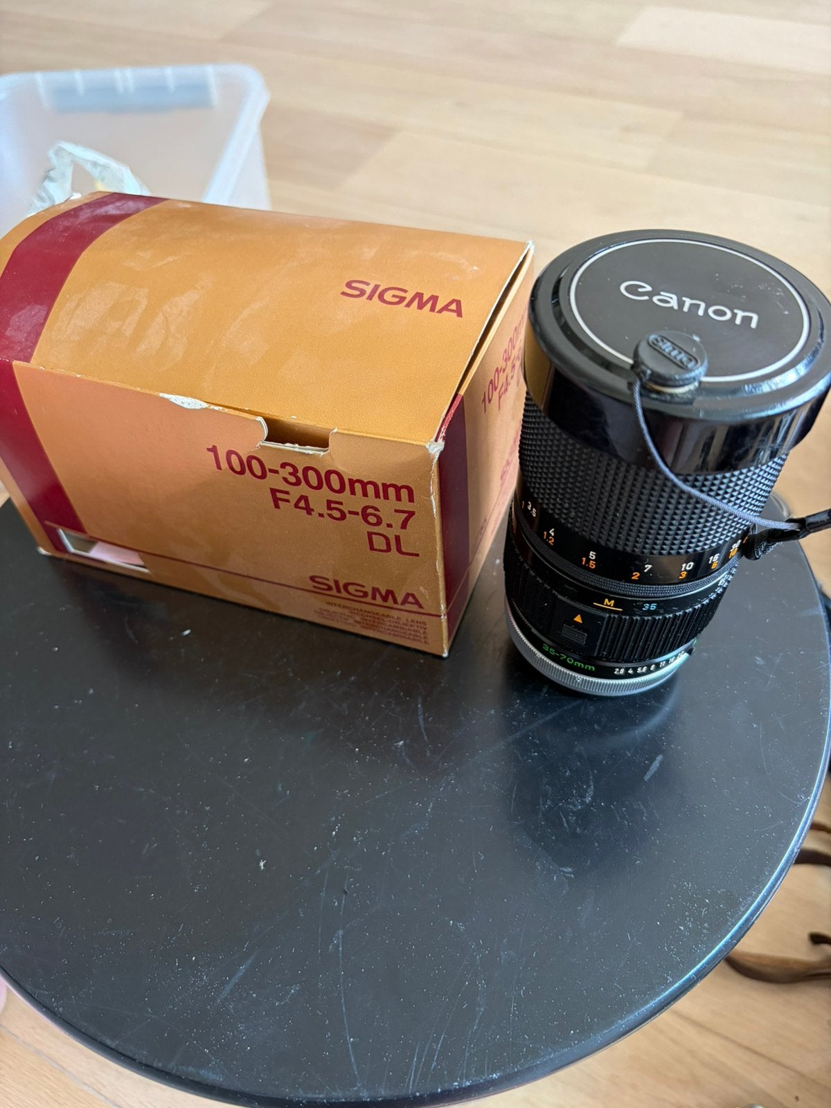 Sigma 100-300mm f4.5-6.7 DL Telelens, Ophalen, Gebruikt, Telelens, Zoom