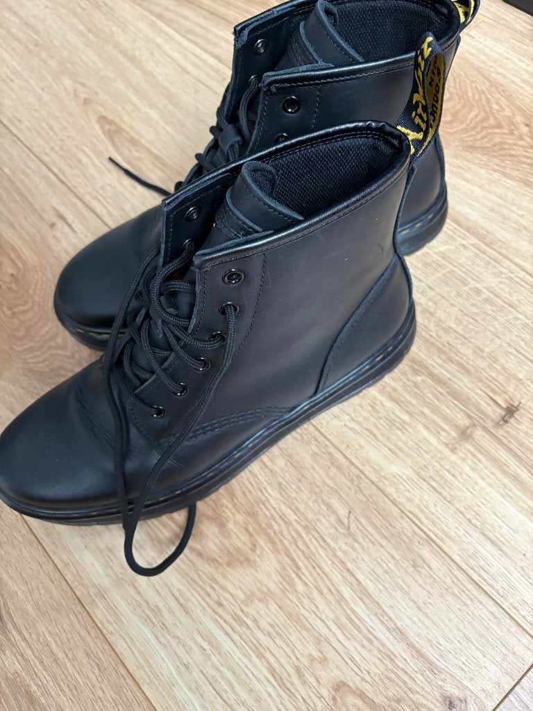 Dr Martens 43, Verzenden, Zwart, Boots, Zo goed als nieuw