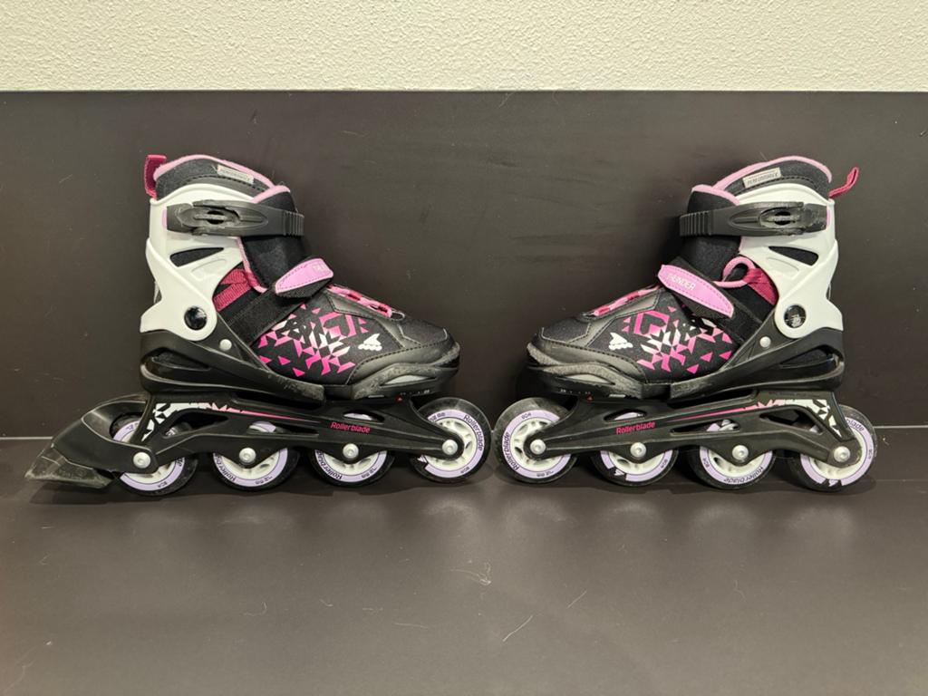 Rollerblade verstelbare kinderskate  maat 29-33 Thunder G, Ophalen, Kinderen, Inline skates 4 wielen, Verstelbaar