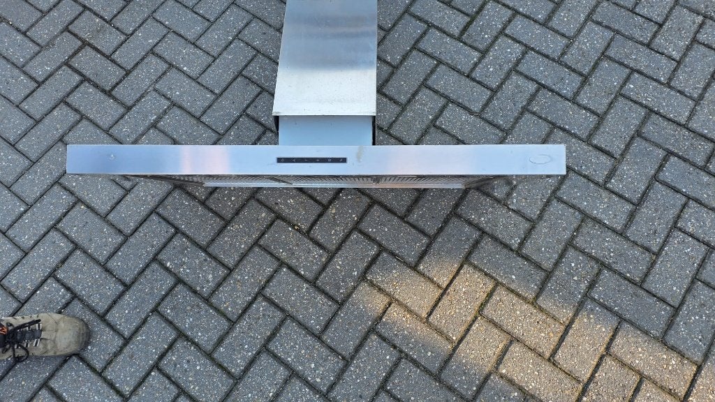 Afzuigkap, Ophalen, Wandschouwkap, Zo goed als nieuw, Vrijstaand