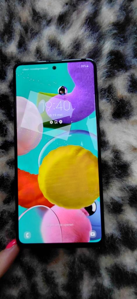 Samsung galaxy A51, 128 GB, Ophalen, Zwart, Galaxy A