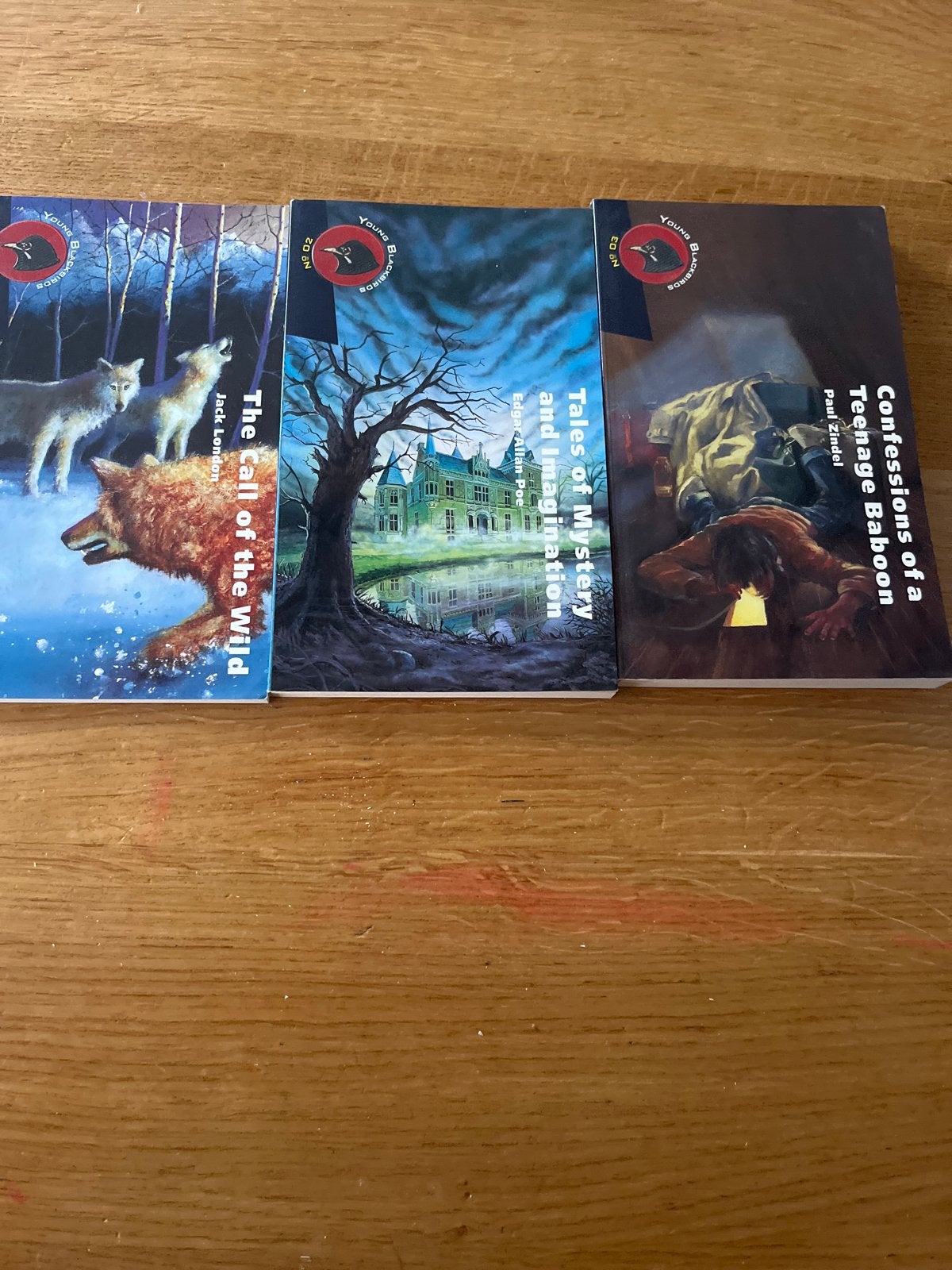 Young Blackbirds Boeken: The Call of the Wild, Tales of Myst, Ophalen of Verzenden, Gelezen, Wereld overig