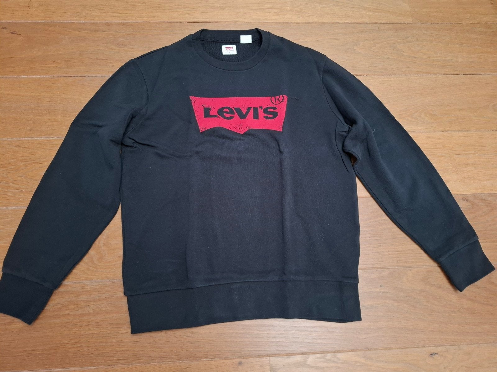 Sweater, Levis,  mt. S (nieuw), Zwart, Nieuw, Ophalen of Verzenden, Levis