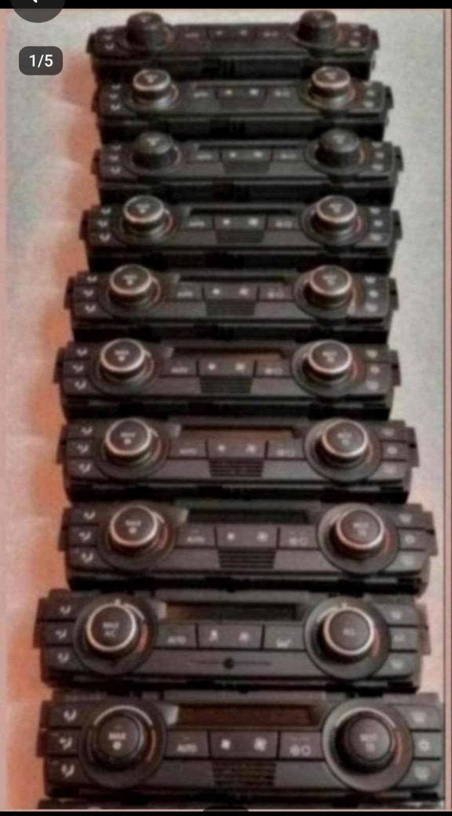 BEDIENING AUTOMATISCHE AIRCO BMW E90 E91 E92 E93 E81 E82 E87, Ophalen of Verzenden