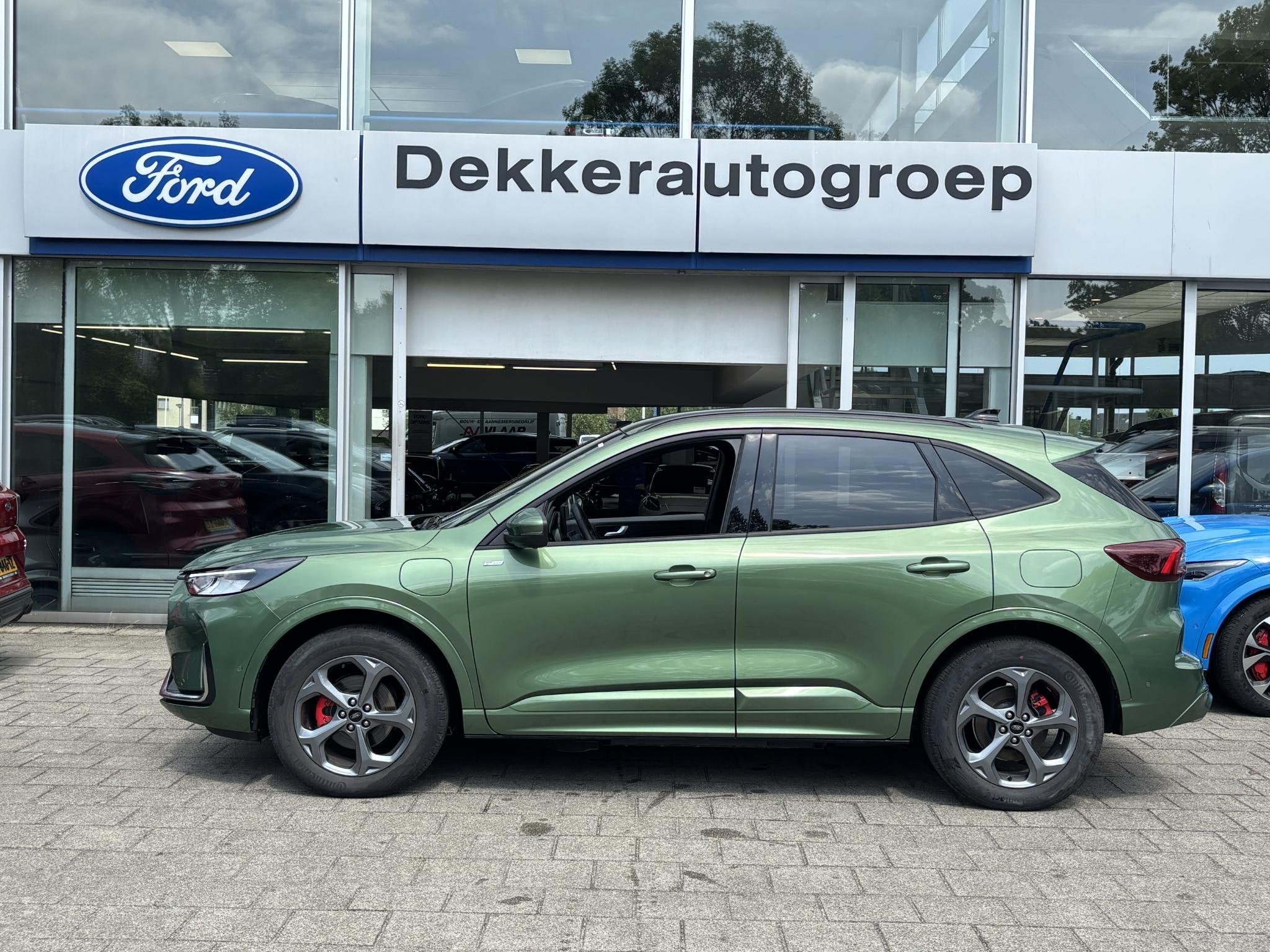Ford Kuga 2.5 PHEV ST-Line X, Auto's, 14 kWh, Gebruikt, Euro 6, Leder en Stof