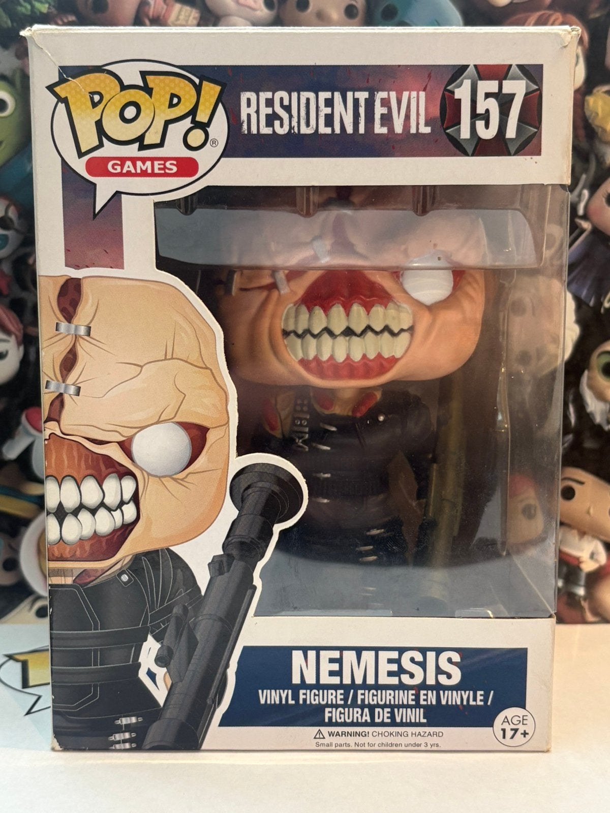 Funko pop Nemesis 157 Resident Evil Games, Verzamelen, Ophalen of Verzenden, Zo goed als nieuw