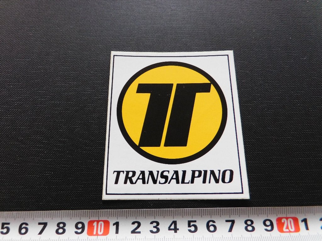 sticker Transalpino logo  *, Ophalen, Zo goed als nieuw
