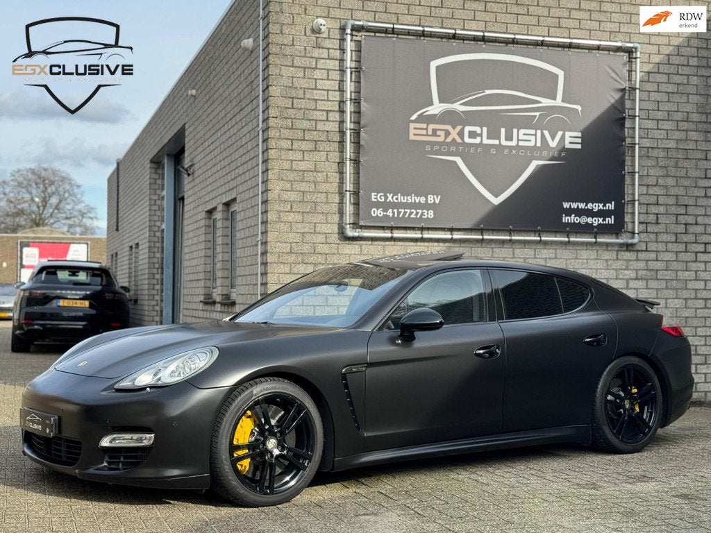 Porsche Panamera 4.8 Turbo S Ceramic/Burmester/Chrono 551PK/, Auto's, Porsche, Bedrijf, Te koop, Panamera, 4x4, ABS, Achteruitrijcamera