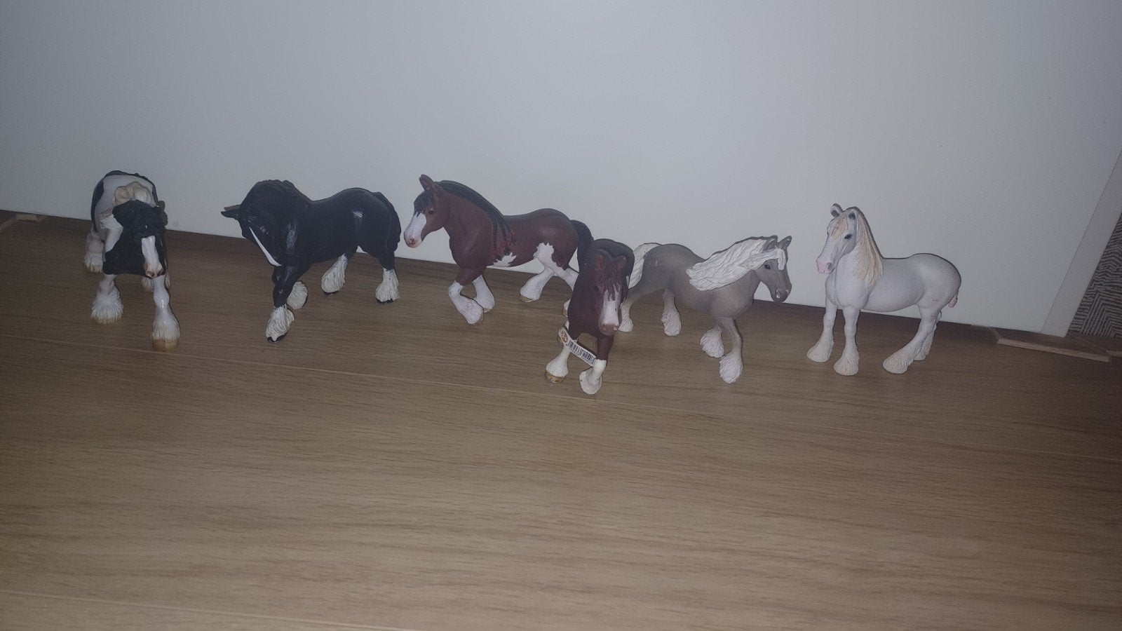 Schleich tinker paarden  €6 per stuk, Ophalen of Verzenden, Zo goed als nieuw, Paard, Beeldje of Figuurtje