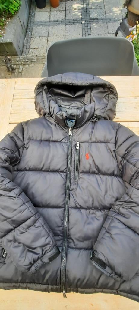 Polo Ralph Lauren Puffer Jacket Zwart Maat S, Zwart, Ophalen of Verzenden, Maat 46 (S) of kleiner, Polo Ralph Lauren