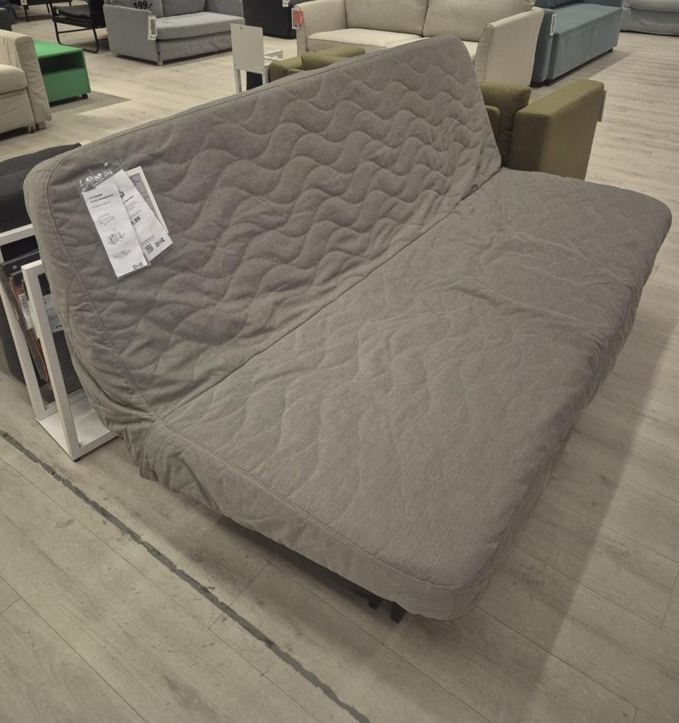 Slaapbank bed, Huis en Inrichting, Slaapkamer | Slaapbanken, Ophalen, Zwart, Tweepersoons, 140 cm