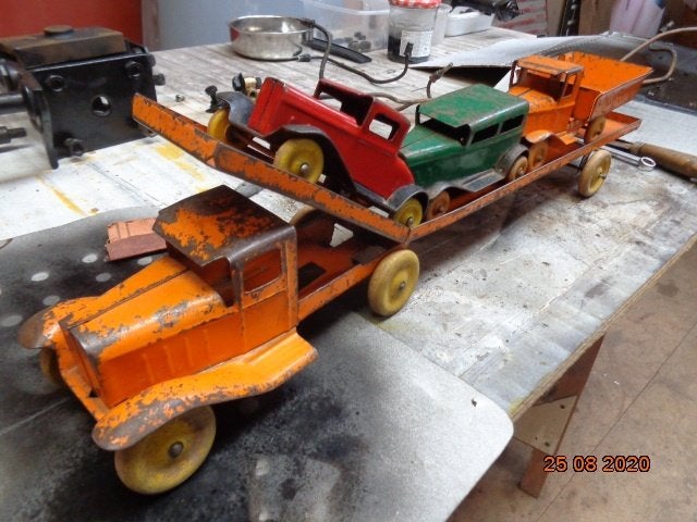 Wyandotte cartransport Art-Deco USA mancave, Antiek en Kunst, Verzenden