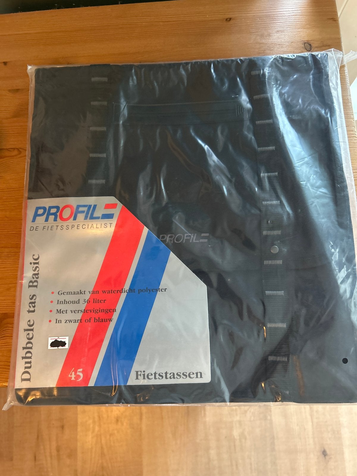 PROFIL Dubbele fietstas Basic - 36 liter, waterdicht, Ophalen of Verzenden, Nieuw