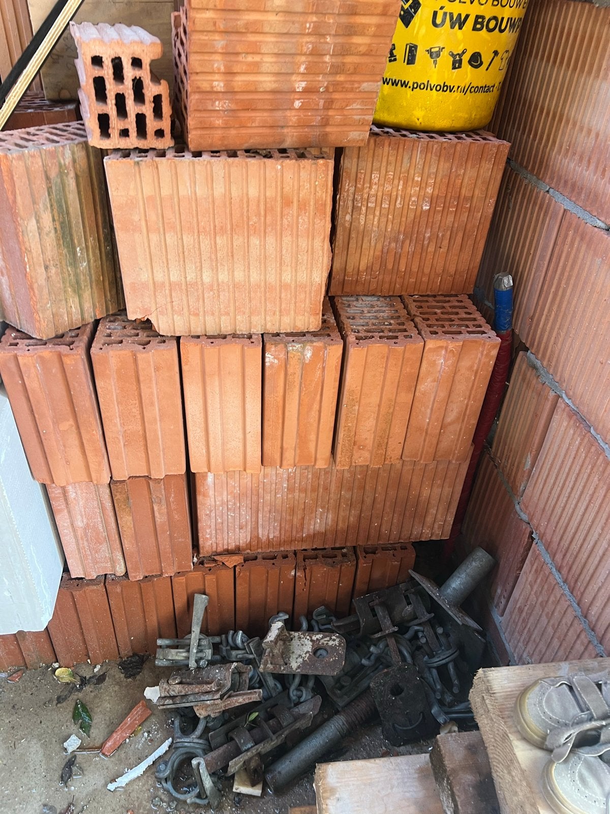 Diverse bouwmaterialen: porotherm, bia betonblokken en meer, Ophalen, Gebruikt, Overige typen