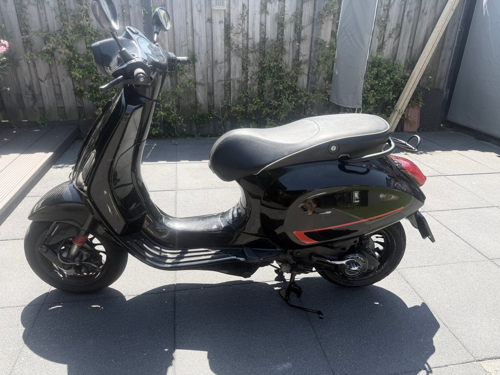 Vespa Sprint 2017 80cc Malossi setup, 10k gelopen, Fietsen en Brommers, Scooters | Vespa, Gebruikt, Overige modellen, Maximaal 45 km/u
