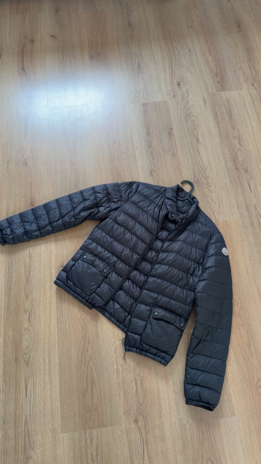 Moncler zomer jas, Kleding | Heren, Jassen | Zomer, Ophalen, Zo goed als nieuw, Zwart