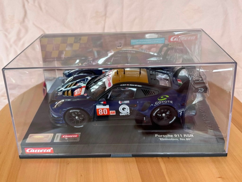 Carrera Digital 124 Porsche 911 RSR "Ebimotors, No. 80", Kinderen en Baby's, Racebaan, Carrera, Nieuw, Ophalen of Verzenden
