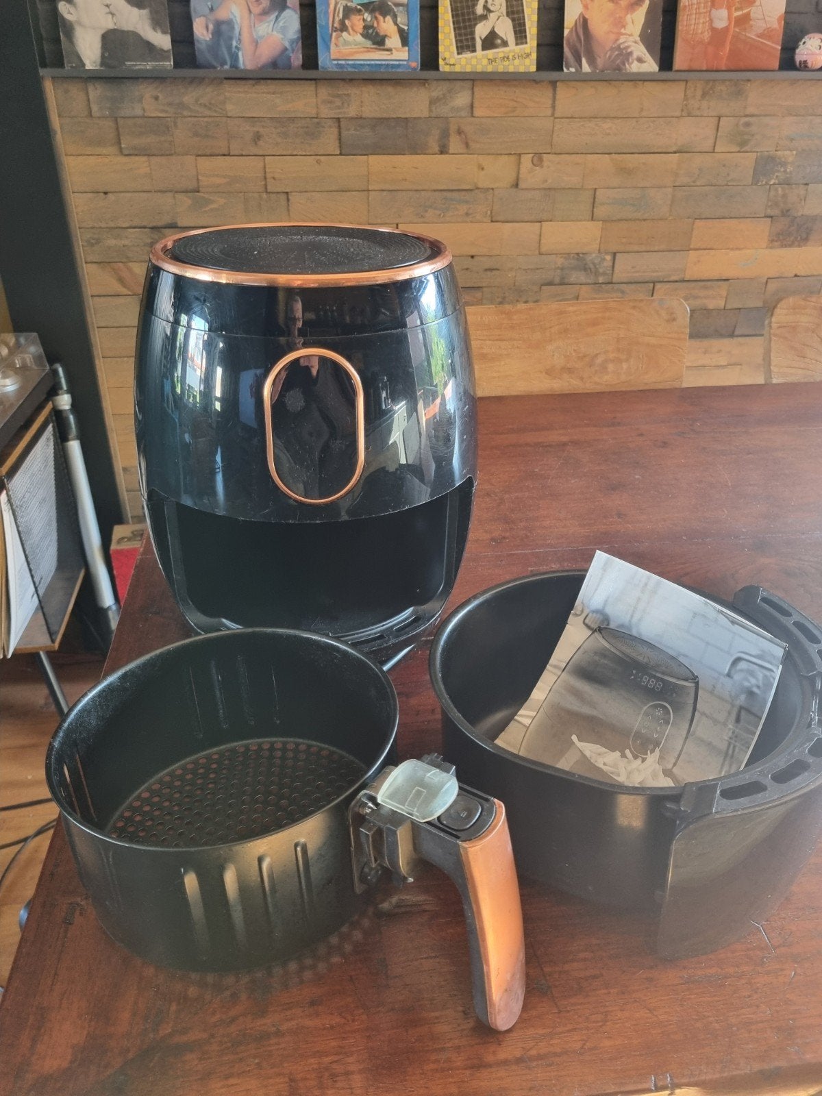 Berlingo airfryer, Ophalen, Gebruikt