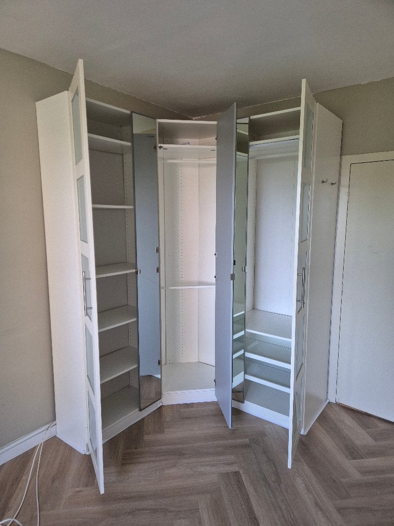 IKEA Kledingkast (PAX/Bergsbo), Huis en Inrichting, 200 cm of meer, 150 tot 200 cm, Zo goed als nieuw, Overige houtsoorten