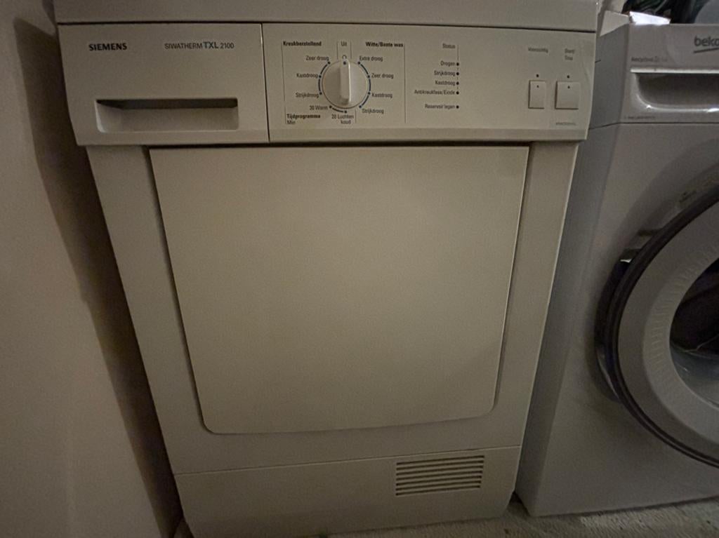 SIEMENS condensdroger wasdroger, Witgoed en Apparatuur, 6 tot 8 kg, Ophalen of Verzenden, Zo goed als nieuw, 85 tot 90 cm