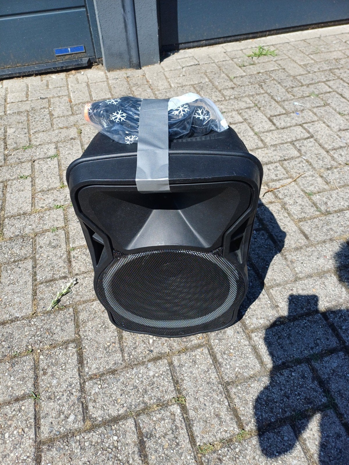 N-GEAR The Flash 1205 Party Speaker met Microfoon, Audio, Tv en Foto, Luidsprekers, Zo goed als nieuw, Party speaker, Minder dan 60 watt