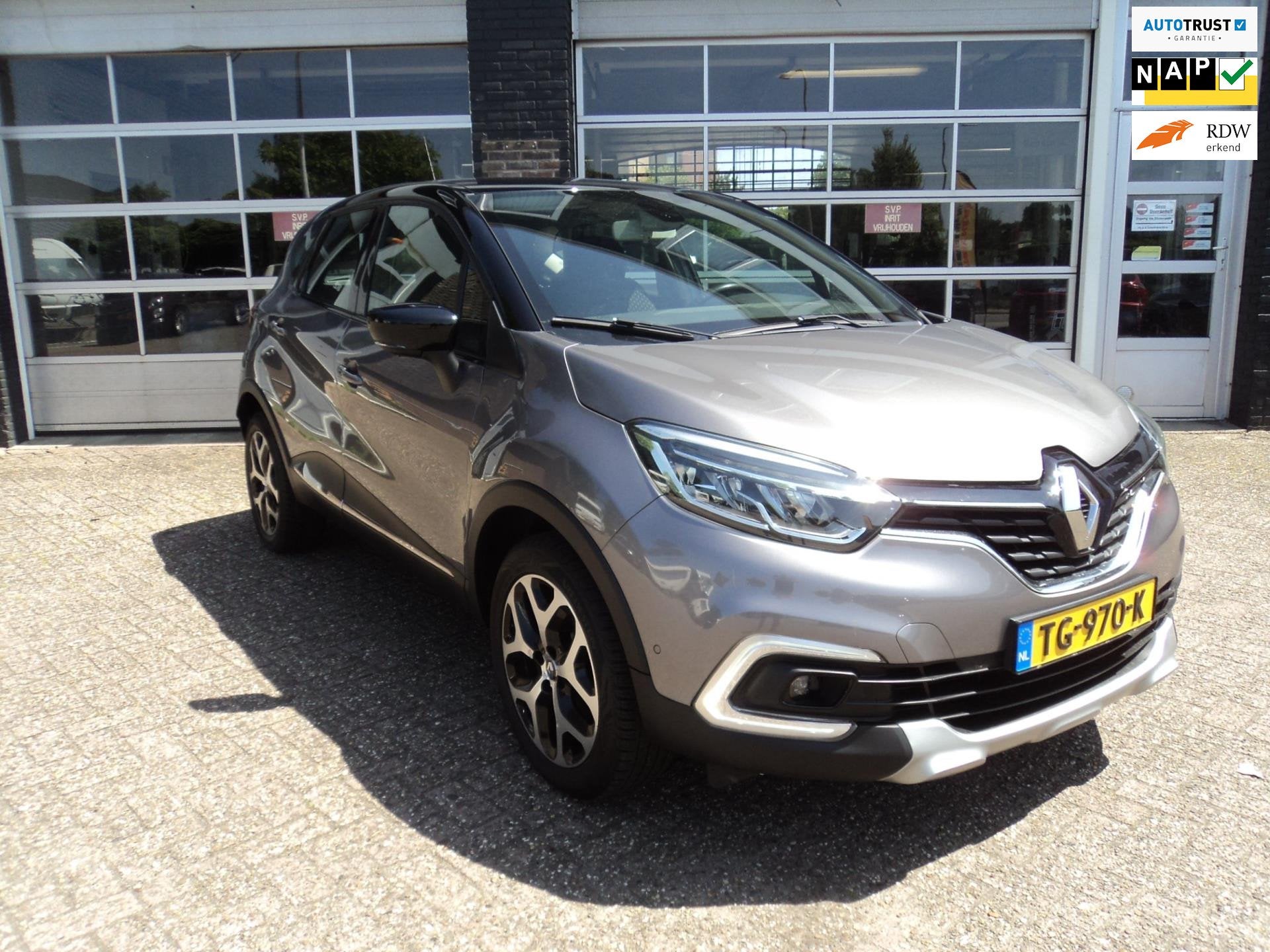 Renault Captur 0.9 TCe Intens navi camera, Auto's, Renault, Voorwielaandrijving, 898 cc, Stof, Gebruikt