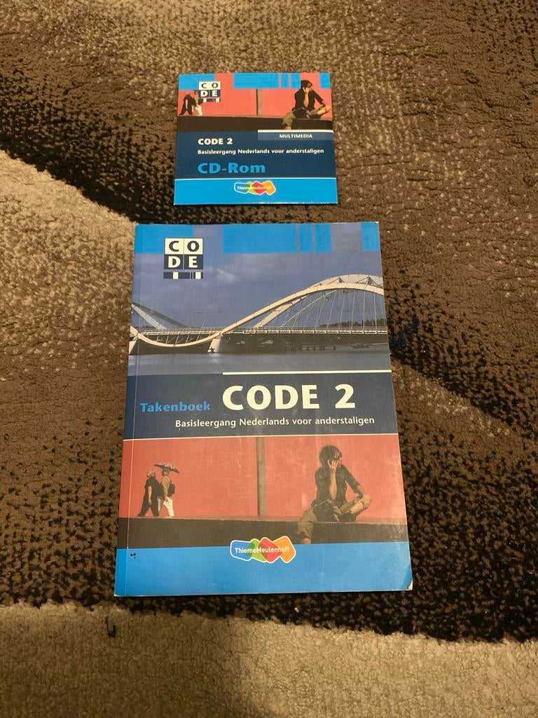 Takenboek Code 2 Basisleergang Nederlands anderstaligen, Ophalen of Verzenden, Gamma, Gelezen, Overige niveaus