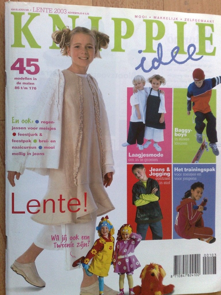 Knippie lente 2003 , maten 86 t/m 176, Verzenden, Zo goed als nieuw, Kind, Knippie