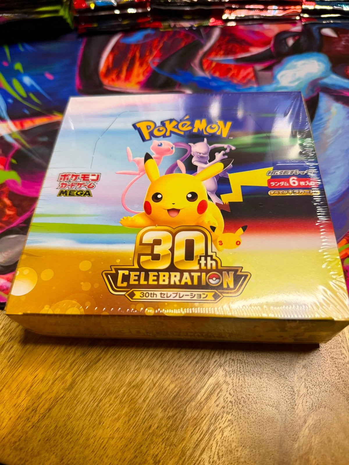 Pokemon 30th Celebration Booster Box (M6a) Japans, Hobby en Vrije tijd, Ophalen, Nieuw, Boosterbox, Foil