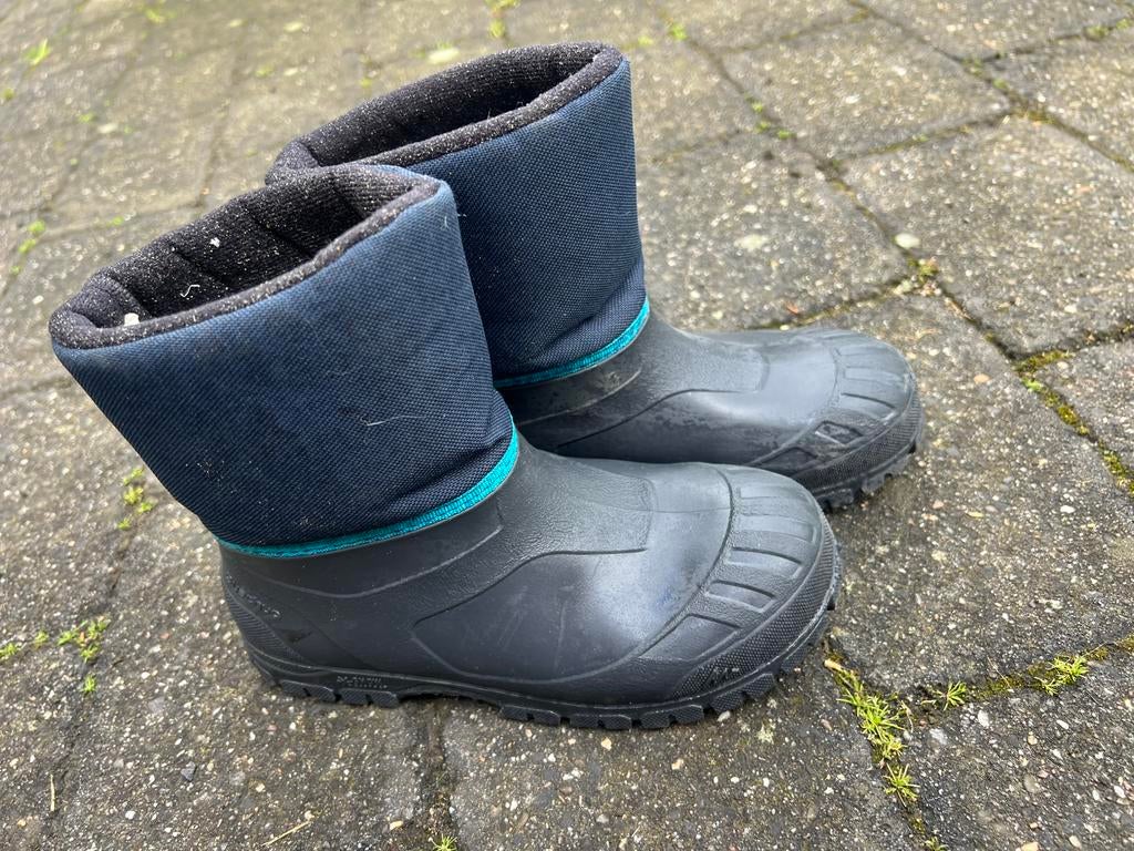 Kinder laarzen decathlon 32/33, Gebruikt, Jongen of Meisje, Ophalen of Verzenden, Laarzen