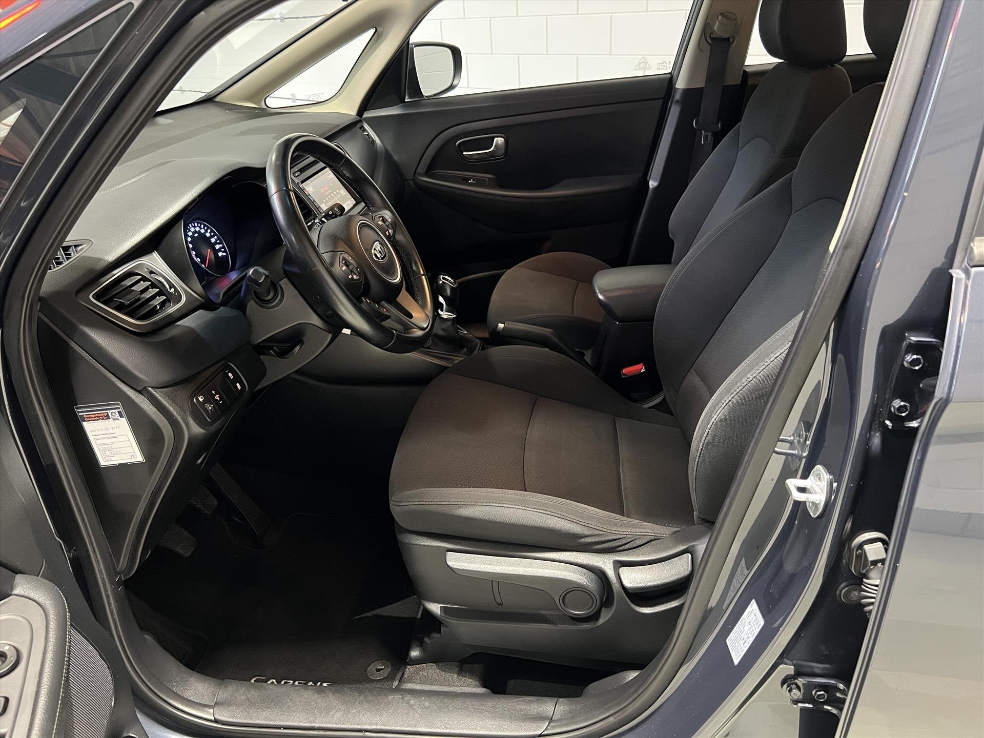 Kia Carens 1.6 GDi 135pk 7-Persoons Navi, Climate, Cruise, T, Auto's, Keurmerk '100% Onderhouden', Gebruikt, 4 cilinders, Blauw