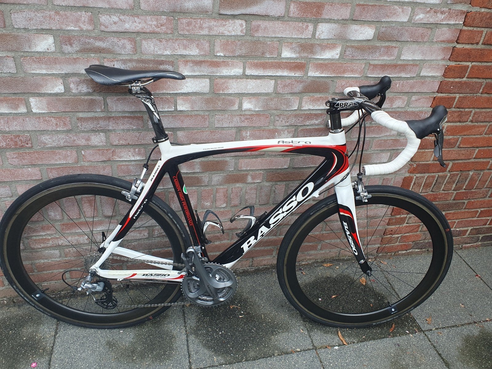 Basso Astra racefiets - Ultegra, Carbon wielen, 58 cm, 28 inch, Carbon, Zo goed als nieuw, 57 tot 61 cm