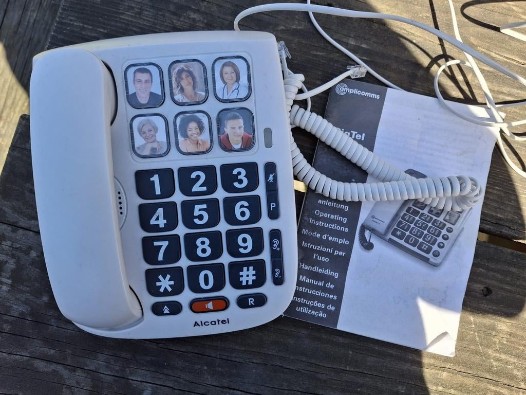 Alcatel vaste telefoon, Ophalen, 1 handset