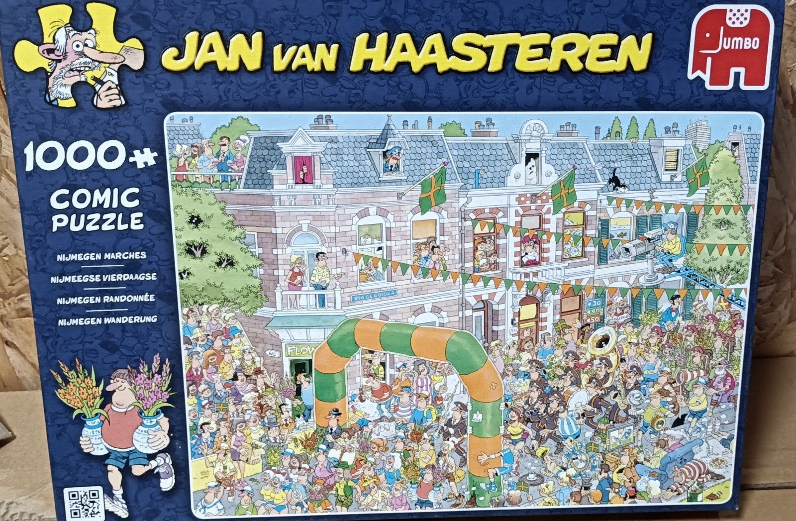 Jan van Haasteren Puzzels - Sprookjesbos & Nijmegen Mars, Ophalen, 500 t/m 1500 stukjes, Zo goed als nieuw, Legpuzzel