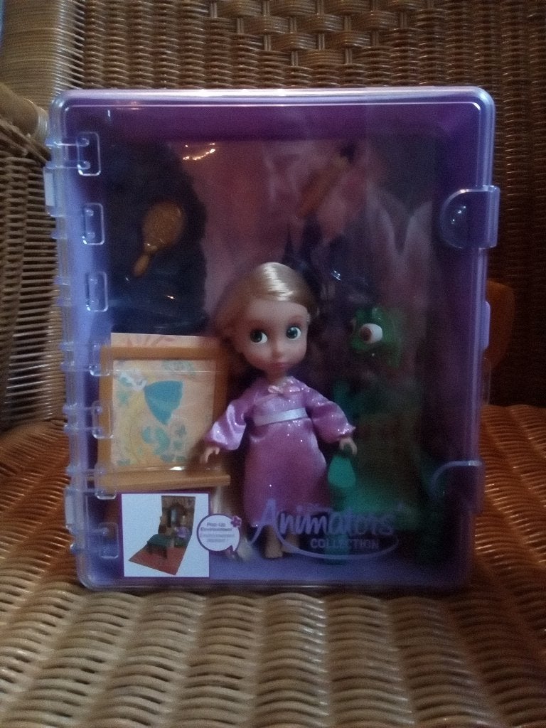 Disney - Rapunzel animator set koffertje - nieuw, Ophalen of Verzenden, Overige figuren, Nieuw, Overige typen
