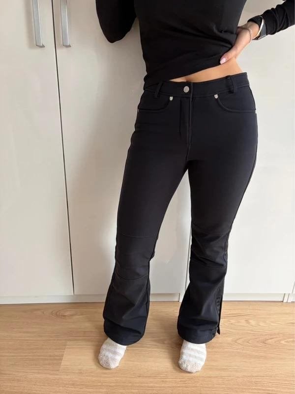 Toni Sailer softshell skibroek zwart slim fit S / 36, Broek, Ophalen of Verzenden, Zo goed als nieuw, Maat 36 (S)
