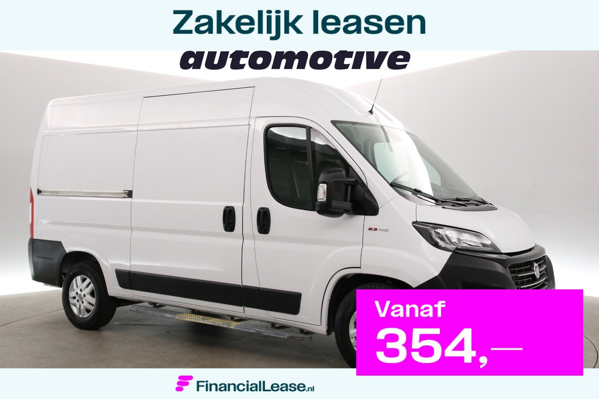 Fiat Ducato 2.3 MultiJet 140PK L2H2 | Automaat | Airco | Cam, Automaat, Stof, Gebruikt, LED verlichting