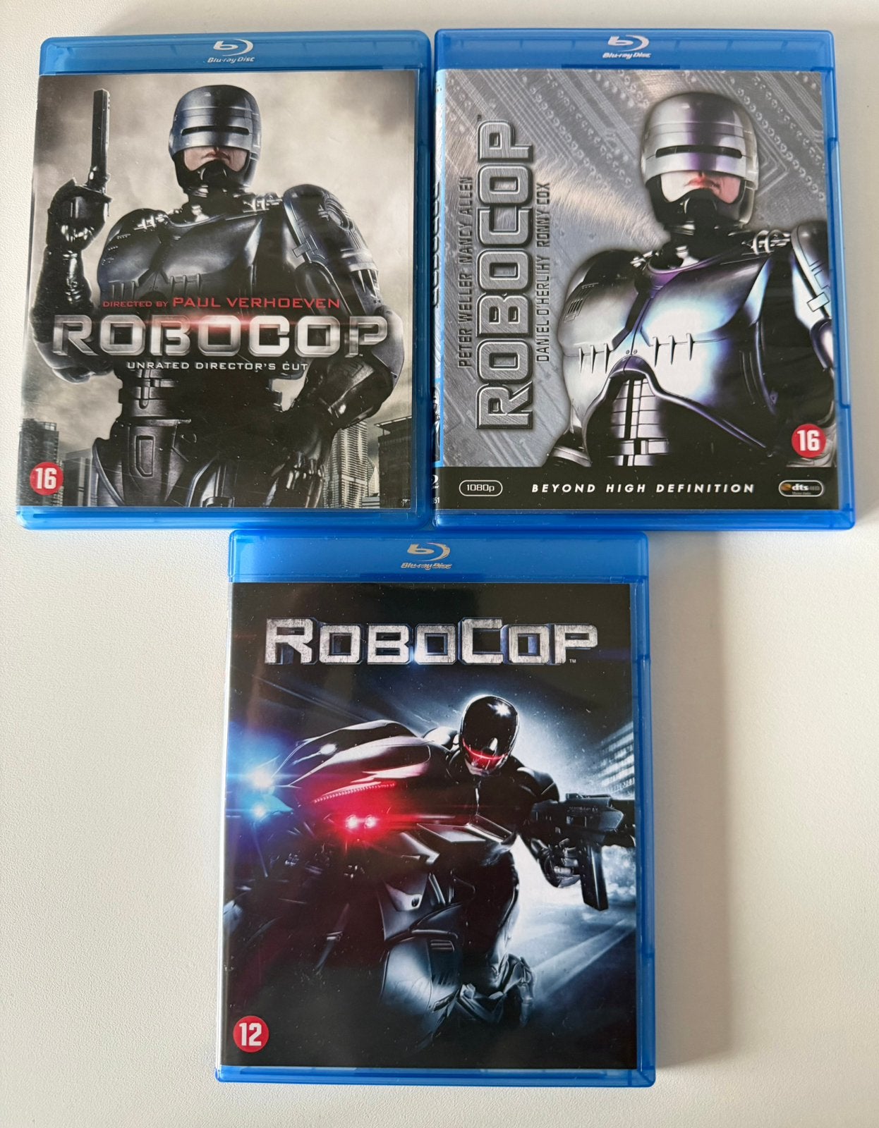 Robocop Blu Ray Collection NLO Lees, Cd's en Dvd's, Engels, Vanaf 16 jaar, Verzenden, Nederlands