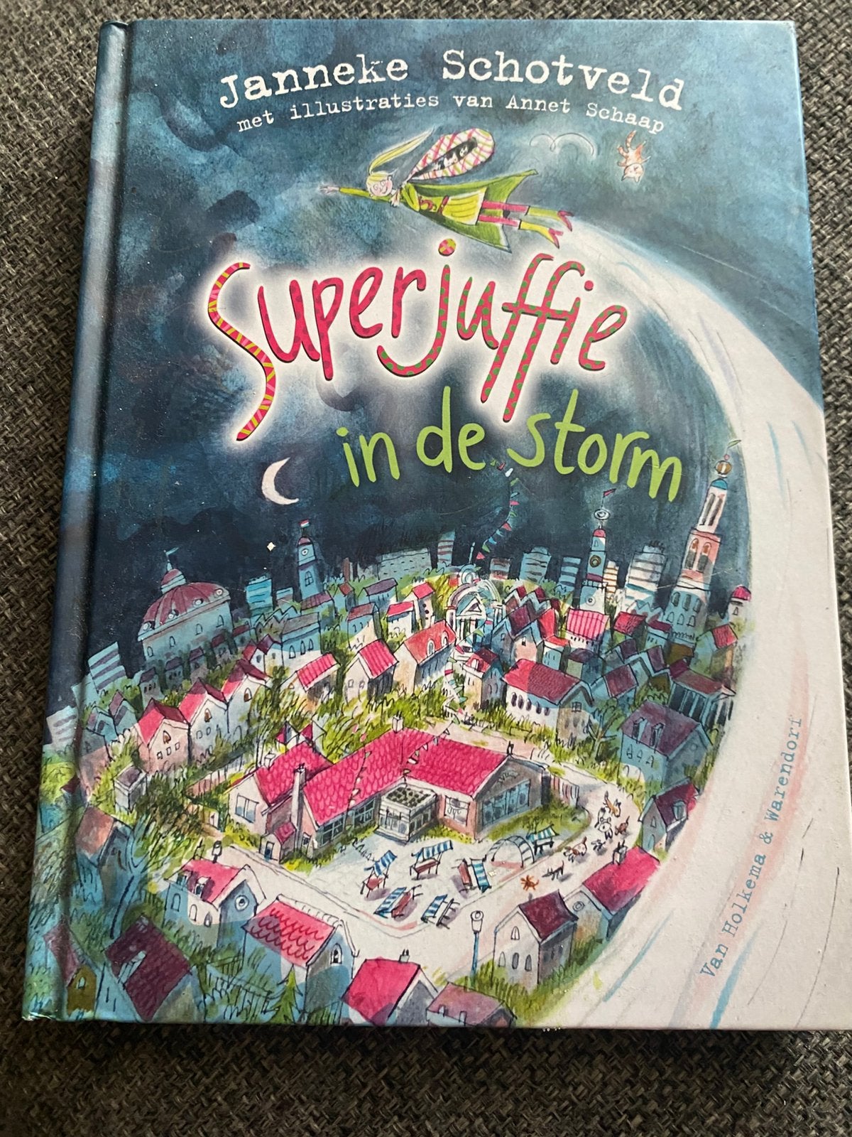 Superjuffie in de storm-boek, Ophalen, Zo goed als nieuw