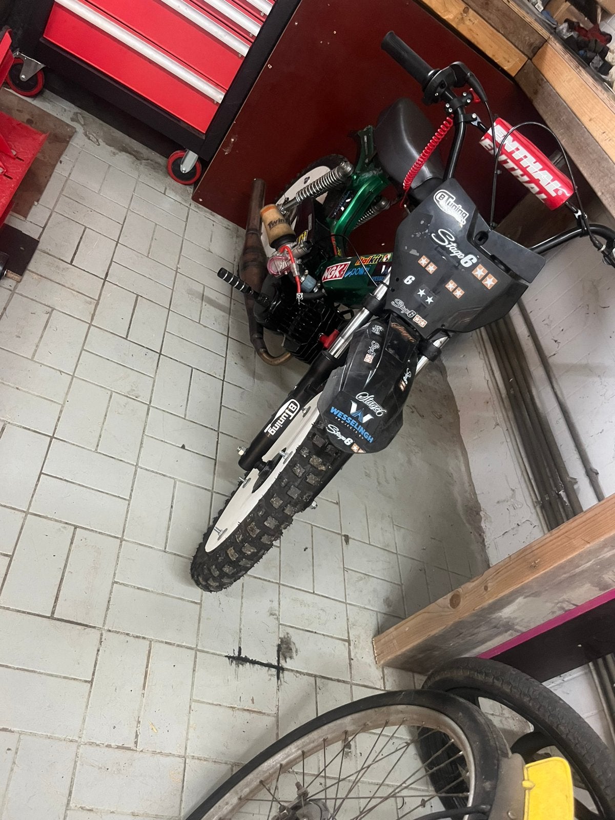 Cross tomos 74cc, Zo goed als nieuw, 2 versnellingen, 74 cc, Ophalen
