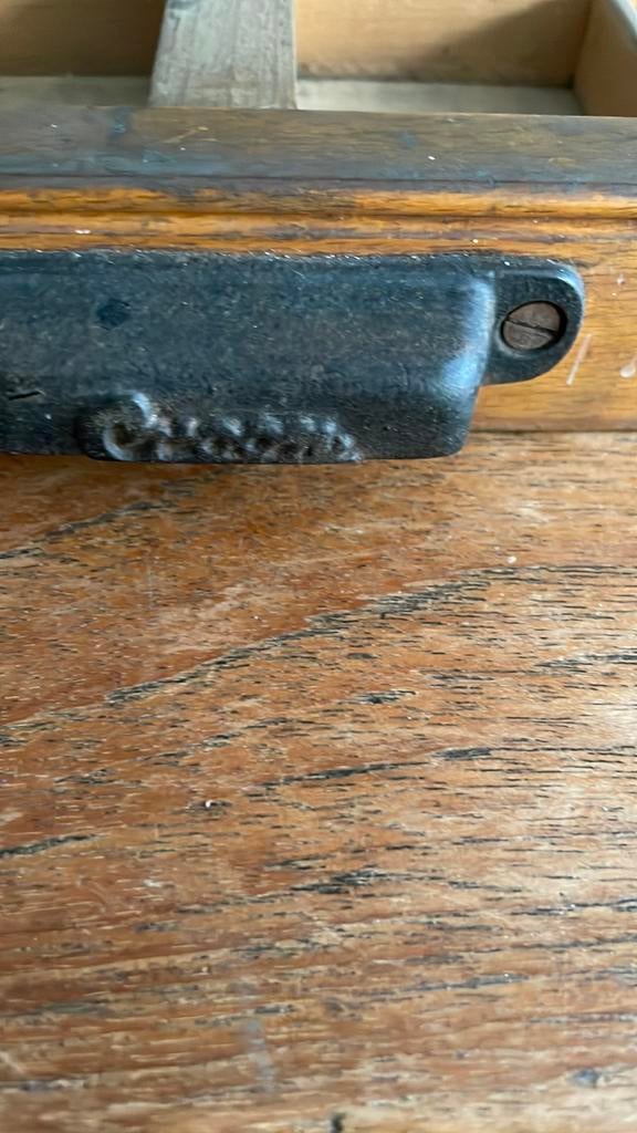 Croon letterbak met loden letter stempels, Huis en Inrichting, Woonaccessoires | Wanddecoraties, Ophalen, Zo goed als nieuw