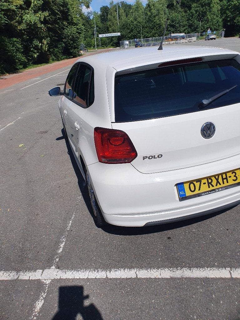 Volkswagen Polo 1.2 TDI 55KW BM 2011 Wit, Auto's, Voorwielaandrijving, Stof, 74 pk, Zwart