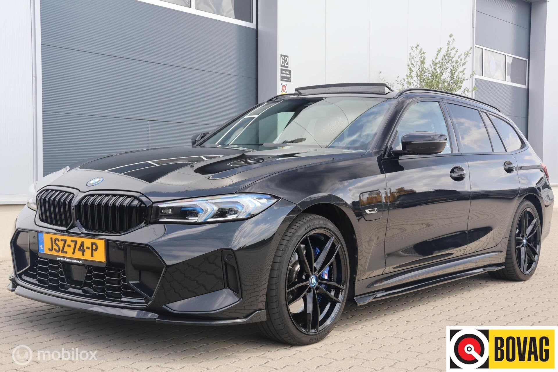 BMW 3-serie Touring 330e xDrive M Sport | Panodak | Leder |, Auto's, 1998 cc, Gebruikt, Euro 6, Met garantie (alle)