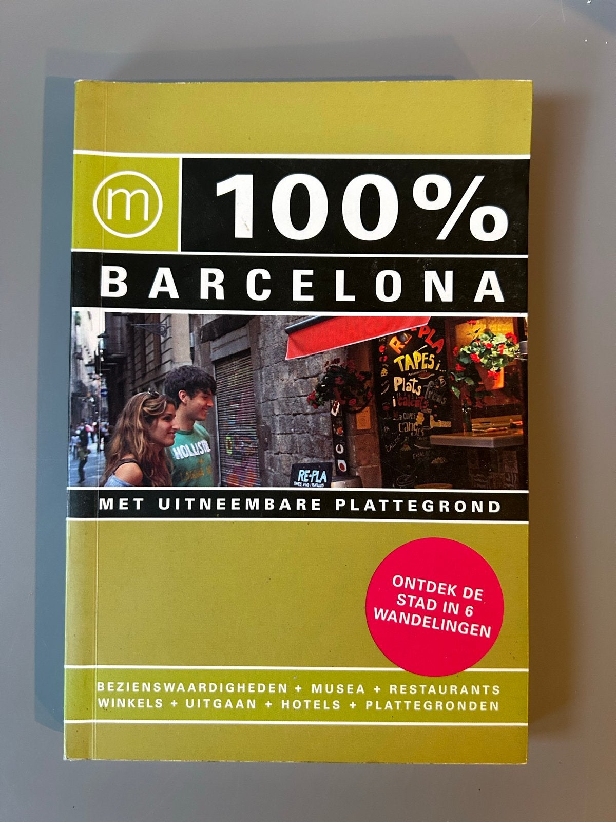100% Barcelona Reisgids met Uitneembare Plattegrond, Boeken, Overige merken, Europa, Ophalen of Verzenden, Zo goed als nieuw