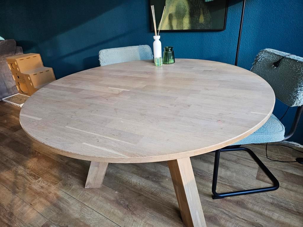 Ronde tafel, Ophalen, Gebruikt, 50 tot 100 cm, 100 tot 150 cm