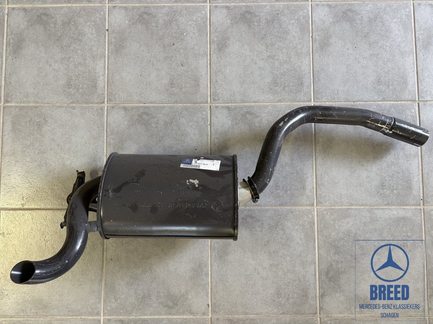 NOS einddemper voor Mercedes-Benz W201 190D 2.0, -, Nieuw, Ophalen of Verzenden, -