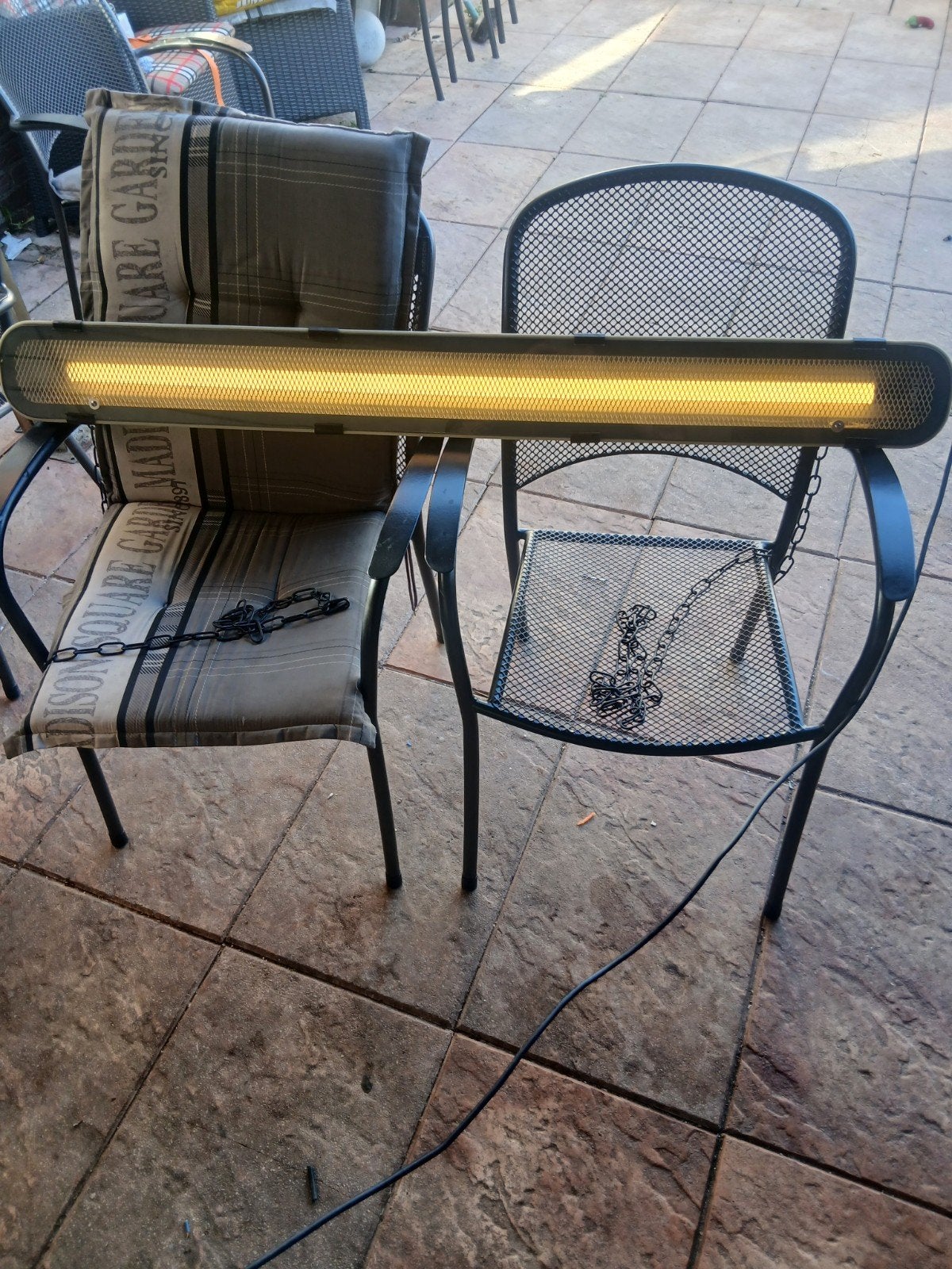 Zuiver Hanglamp XL Zwart - 1.30m lang, 14cm breed, Ophalen, Gebruikt, Metaal, Modern