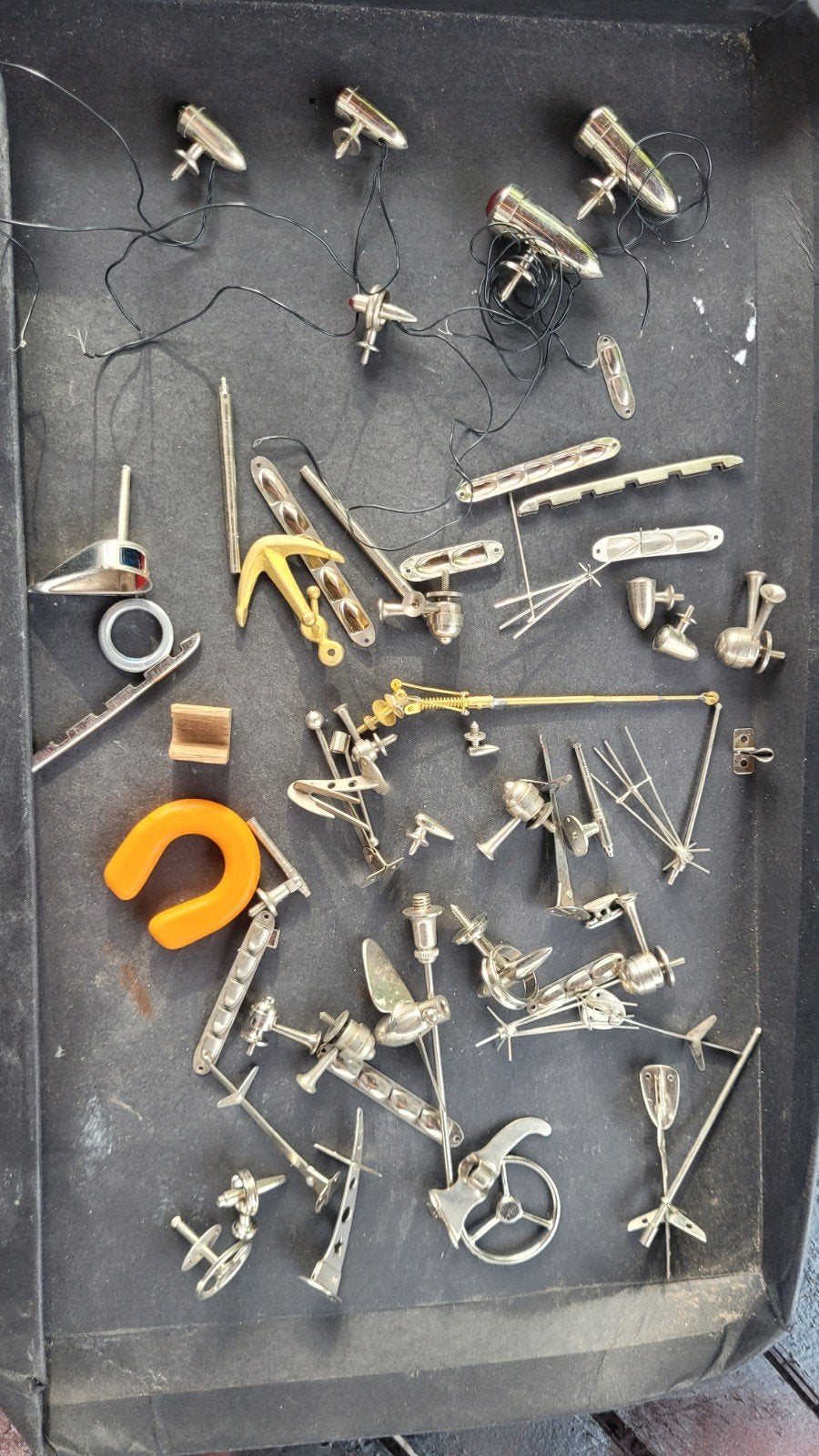 59 items beslag aeronaut diverse riva, Ophalen of Verzenden